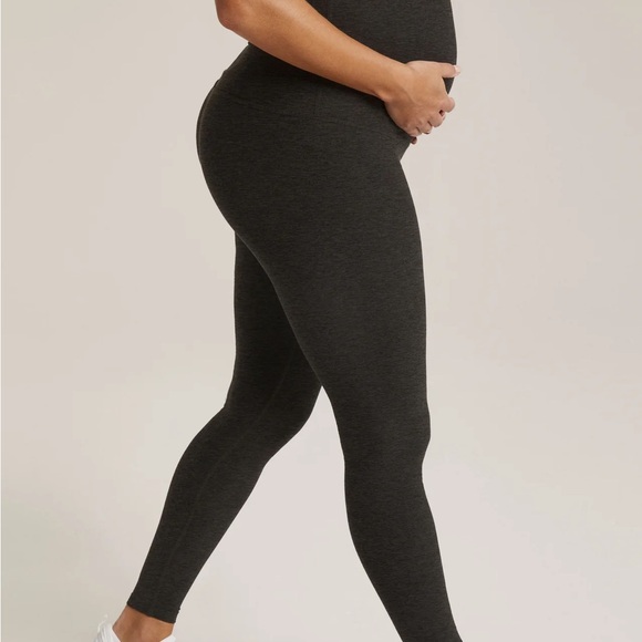 Legging Beyond Yoga Beyond The Bump - Noir Ombré - Taille Haute 7/8 - Femme M